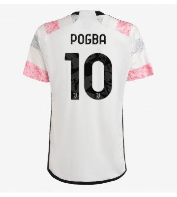 Juventus Paul Pogba #10 Vieraspaita 2023-24 Lyhyet Hihat